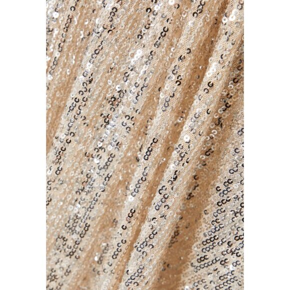 NWT $990 MERYLL ROGGE ASYMMETRIC SEQUINED TULLE MAXI SKIRT SIZE US 2 FR 34 - Picture 4 of 9